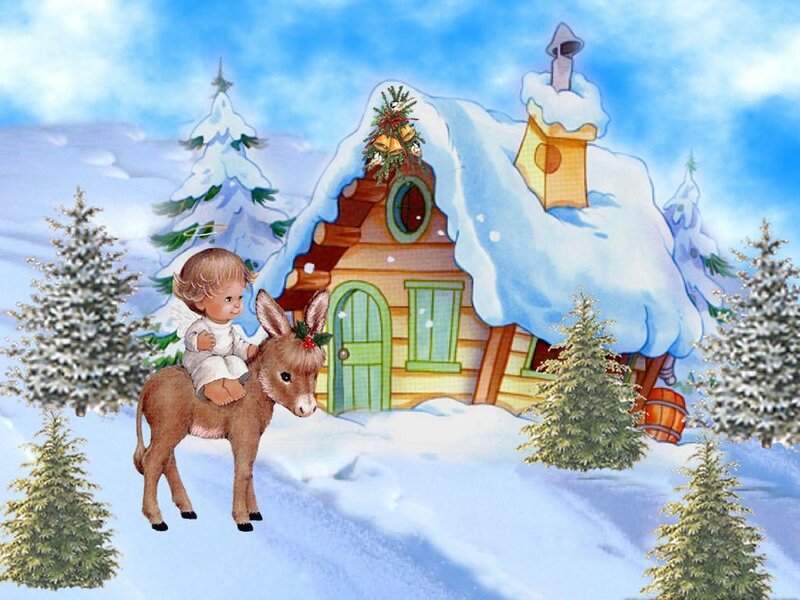 Child on Donkey