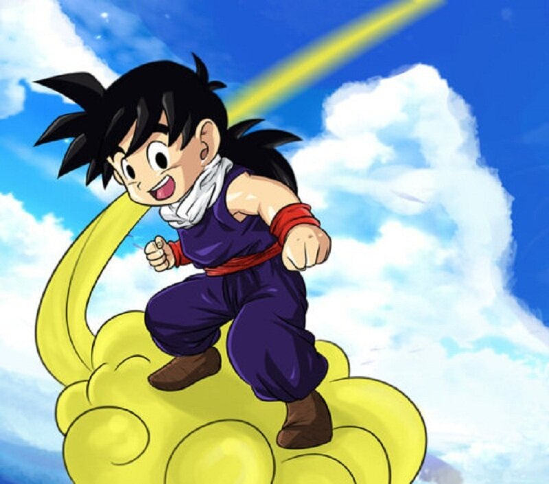 Child on Flying Cloud