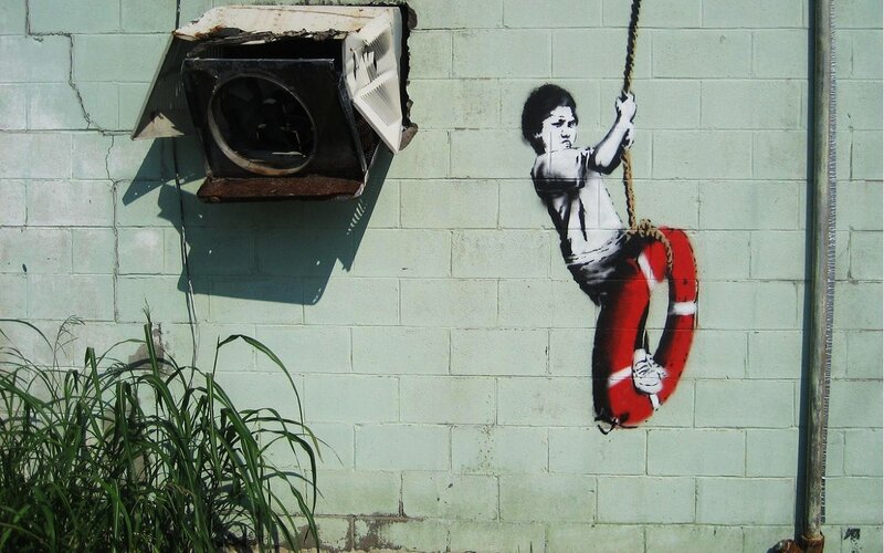 Child on Life Preserver