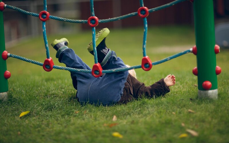 Child on Playground
