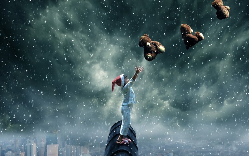 Child on Rooftop