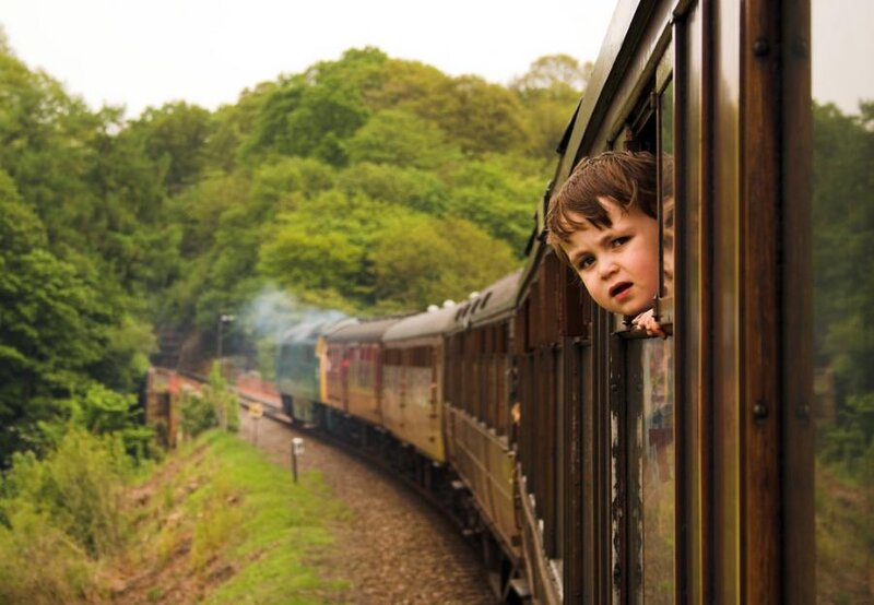 Child on Train