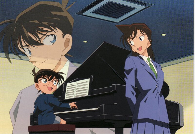 Child Playing Piano — Blue