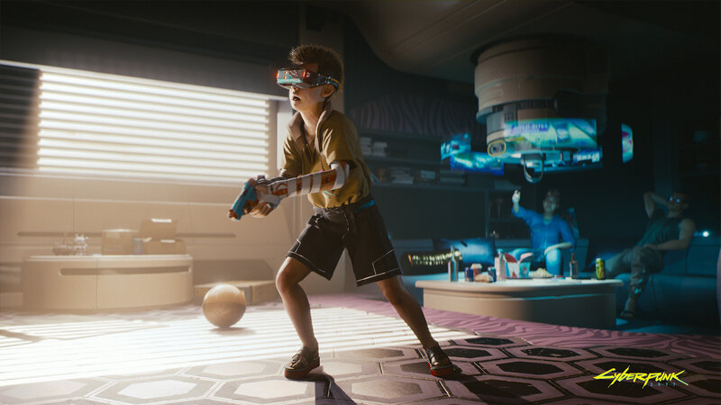Child Playing Vr Game