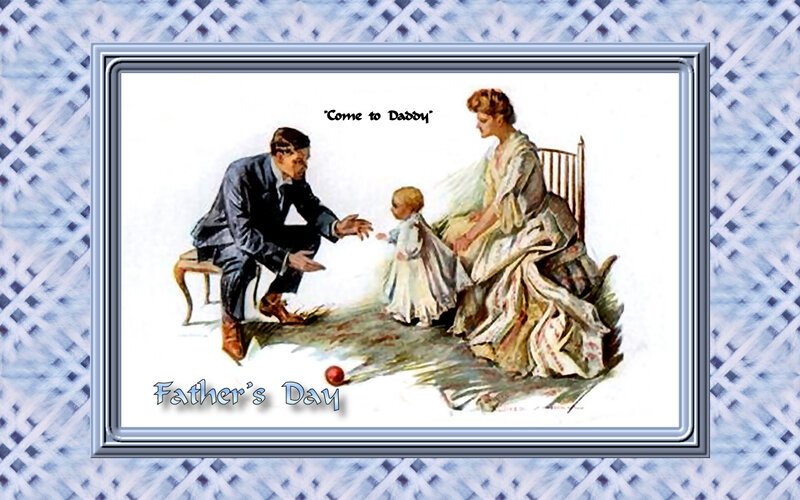 Child Reaching Father