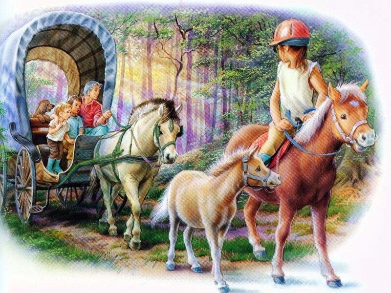 Child Riding Horse