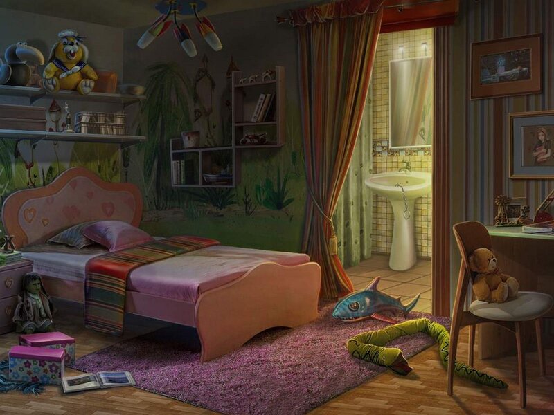 Child's Bedroom Interior