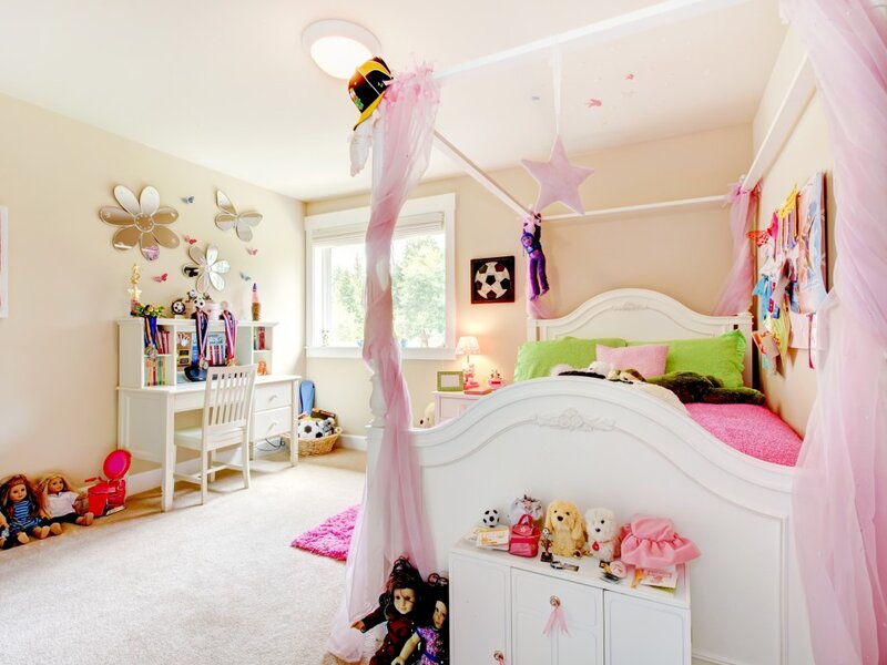 Child's Bedroom — Pink, Playful