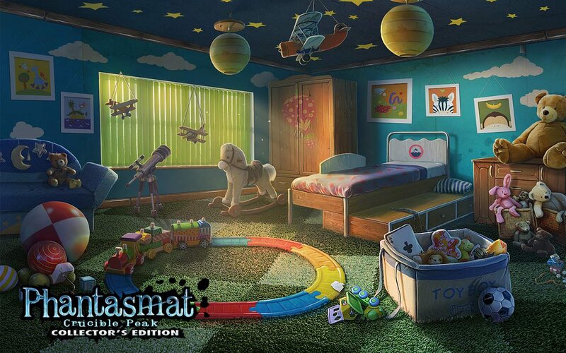Child's Bedroom with Toys