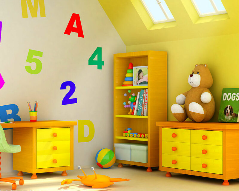 Child's Bedroom — Yellow