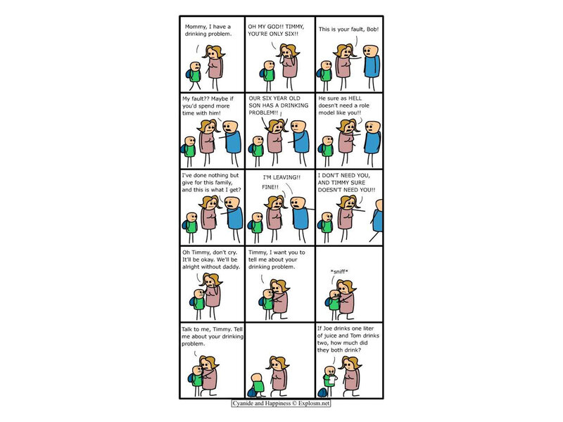 Child's drinking problem