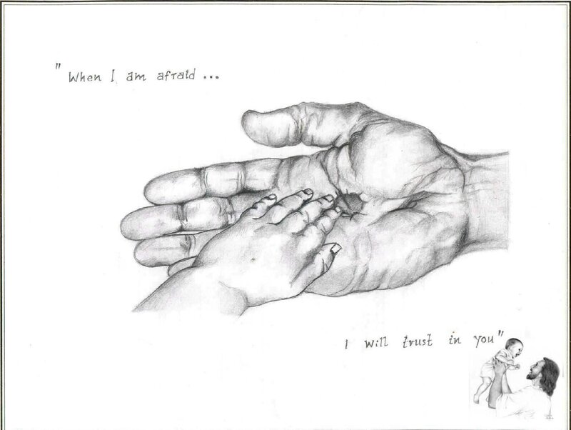 Child's Hand in Adult Hand