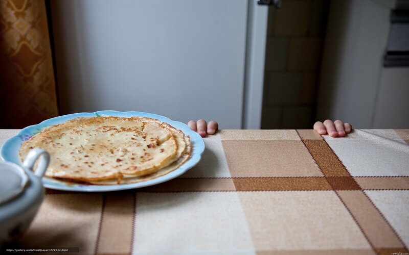 Child's Hands on Table
