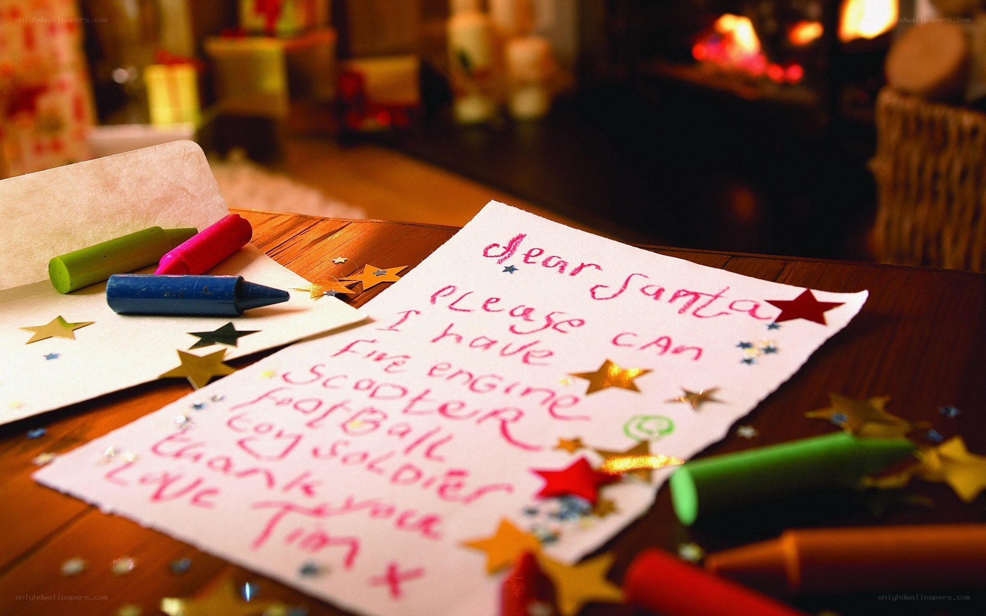 child's letter to santa