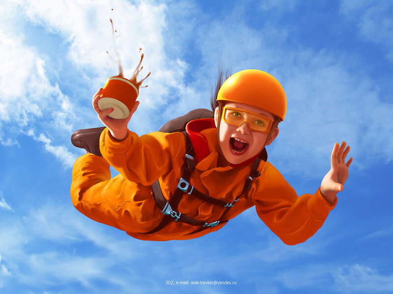Child Skydiving