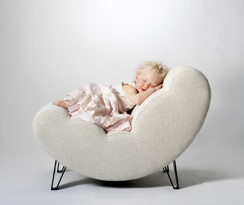 Child Sleeping on Chair