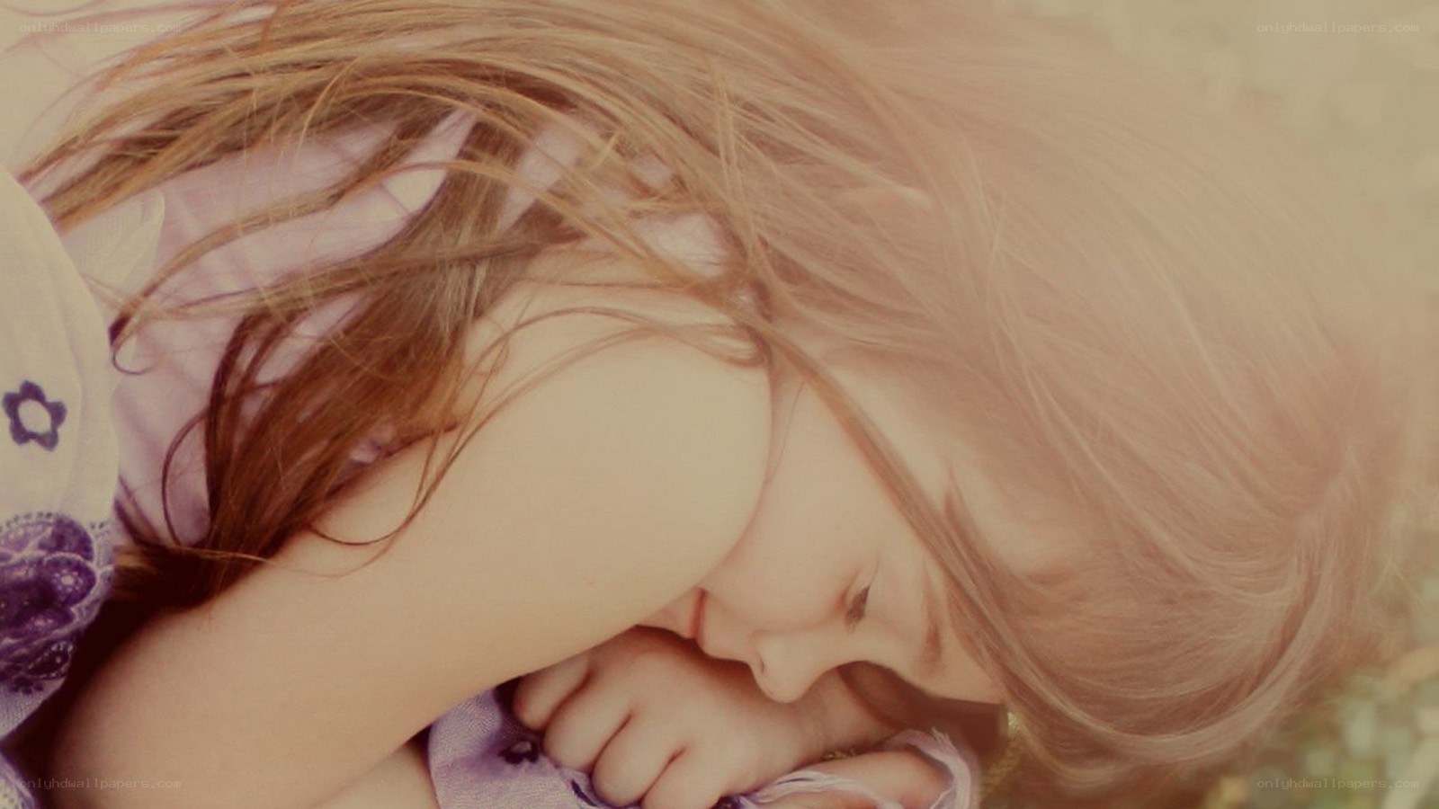 child sleeping peacefully
