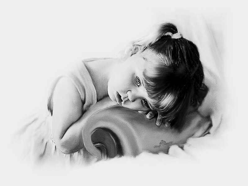 child sleeping peacefully