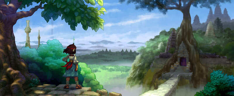 Child Standing on Cliff
