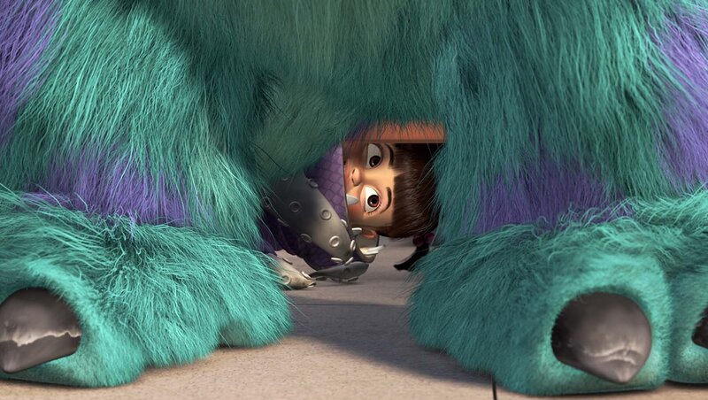 Child under Monster