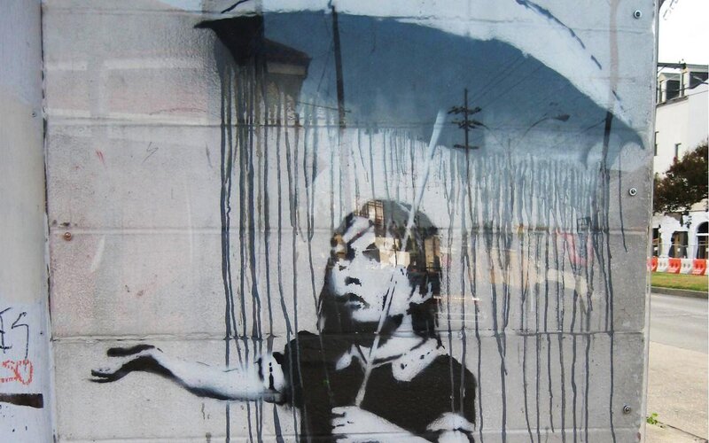 Child under Umbrella