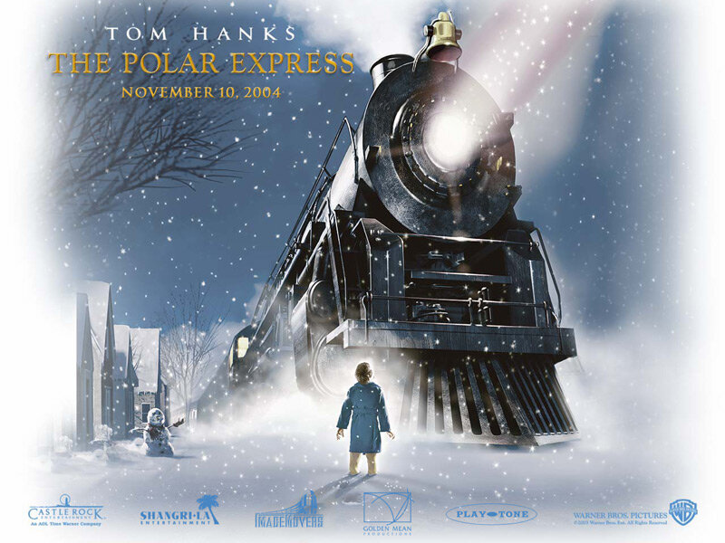 Child Watching Train — White