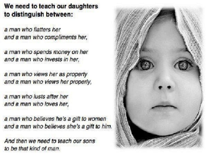 Child Wearing Headscarf