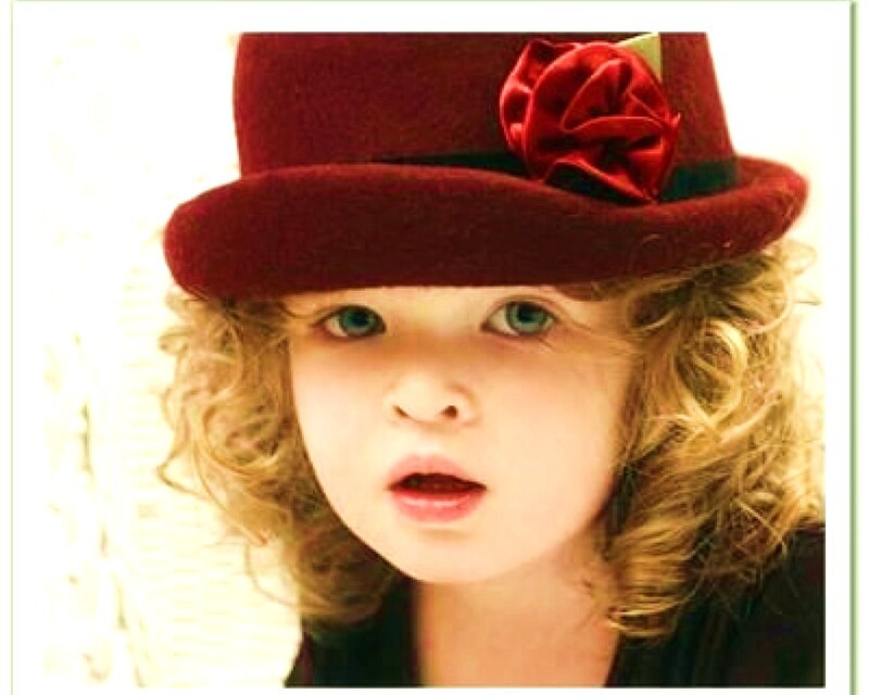 Child Wearing Red Hat