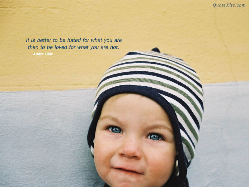 Child Wearing Striped Hat