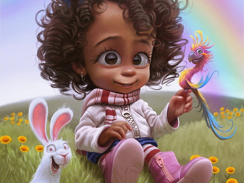 Child with Animals