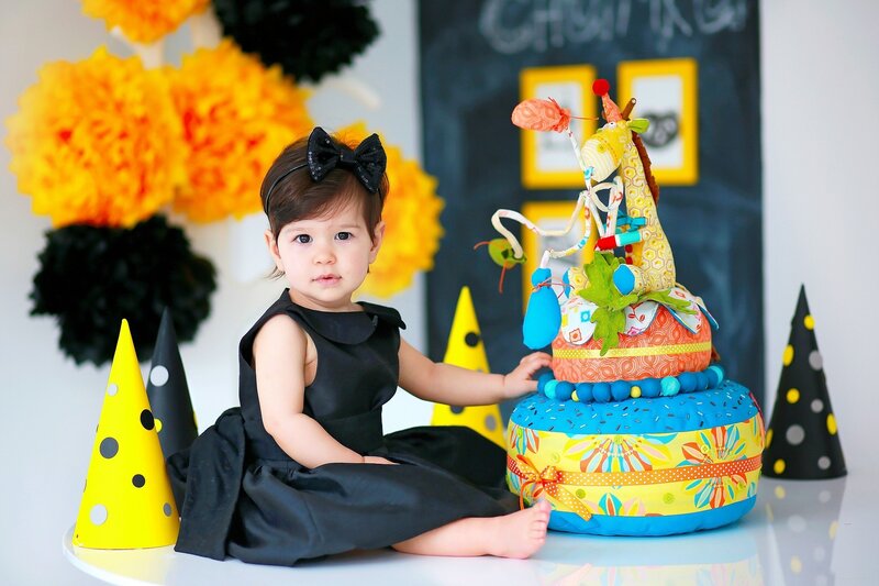 Child with Birthday Cake