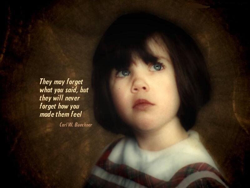 Child with Blue Eyes — Brown, Contemplative