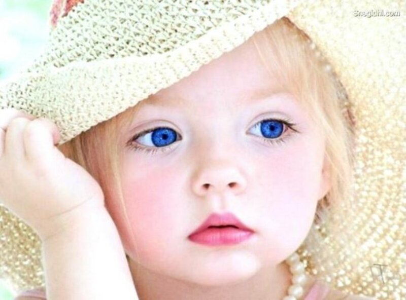 Child with Blue Eyes — Innocent, Afternoon