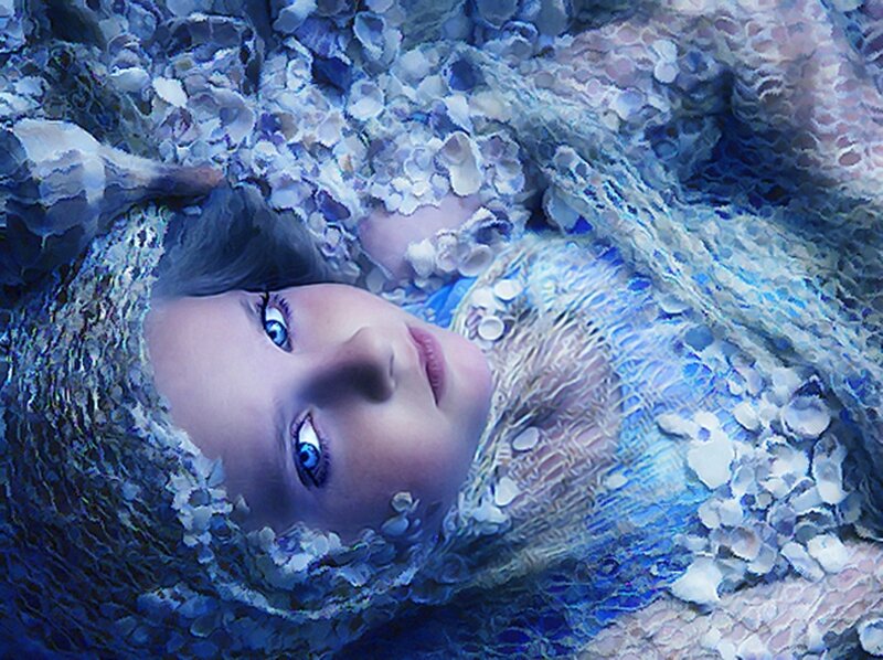 Child with Blue Eyes — Serene
