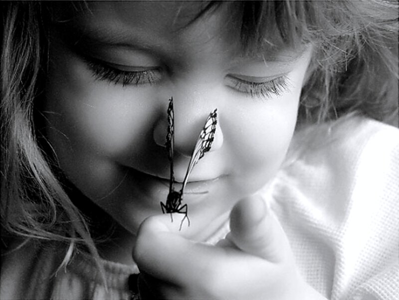 Child with Butterfly