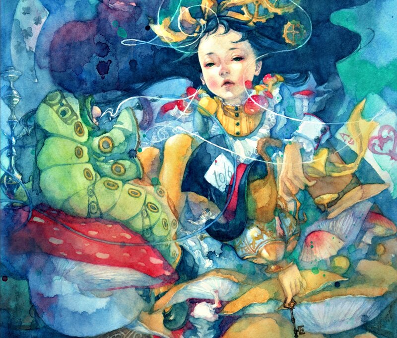 Child with Caterpillar