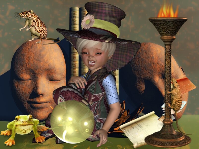 Child with Crystal Ball