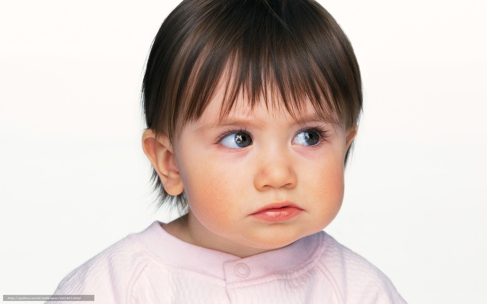 child with curious expression