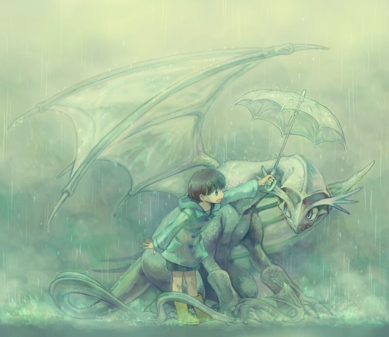 Child with Dragon