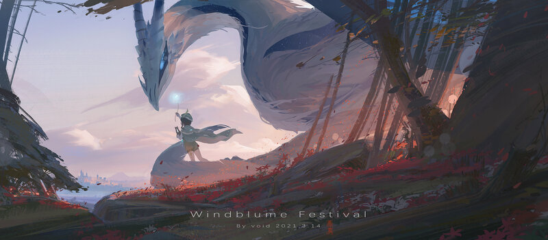 Child with Dragon — White