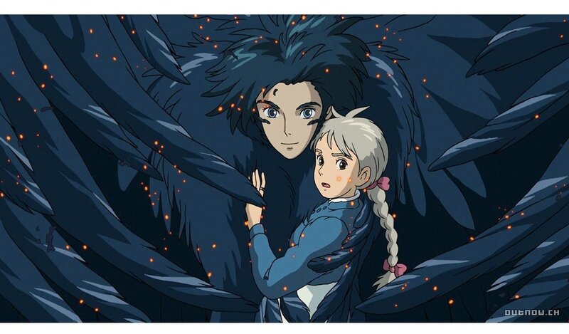 child with feathered creature