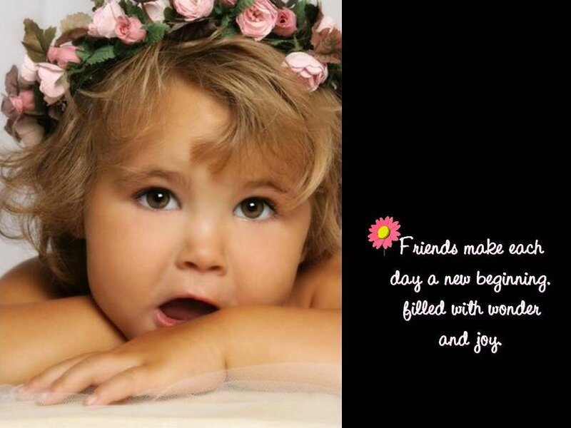 Child with Flower Crown — Pink