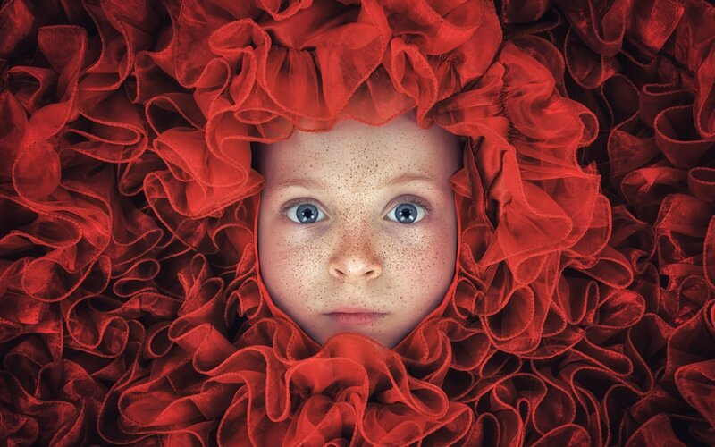 Child with Freckles