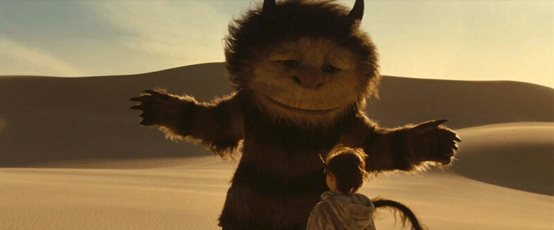 Child with Furry Monster