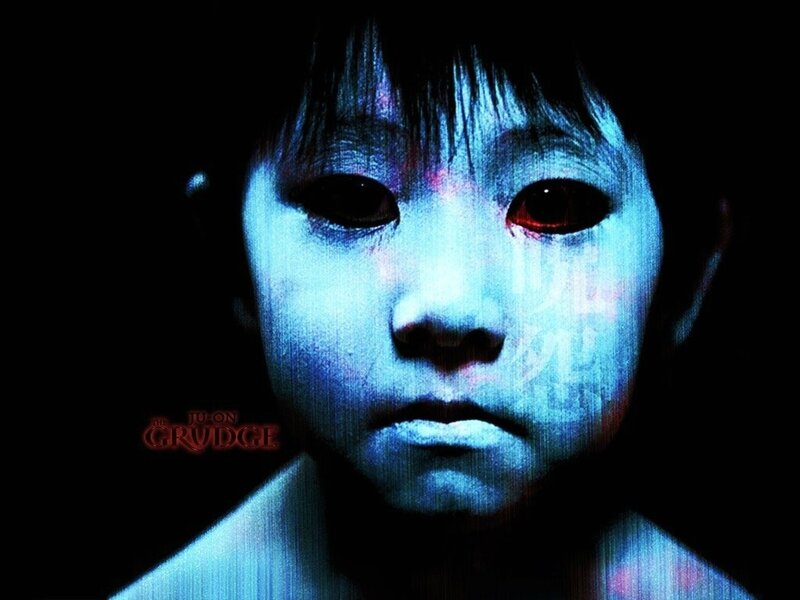 Child with Glowing Eyes — Black