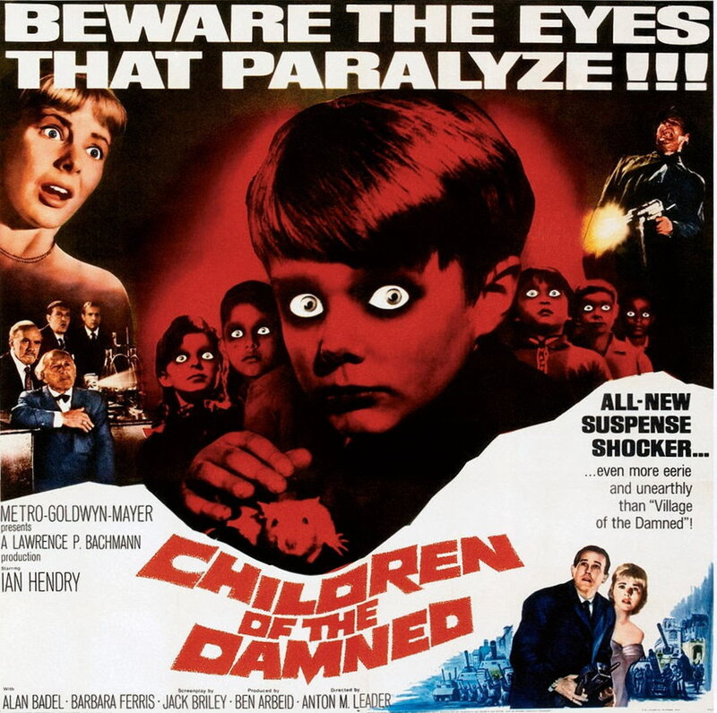 Child with Glowing Eyes — Red