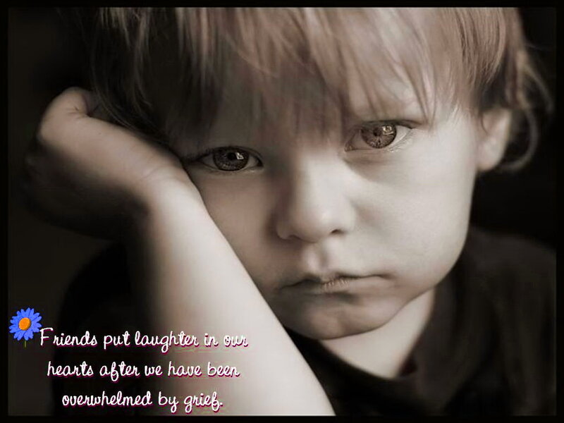 Child with Hand on Cheek