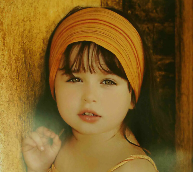Child with Headband