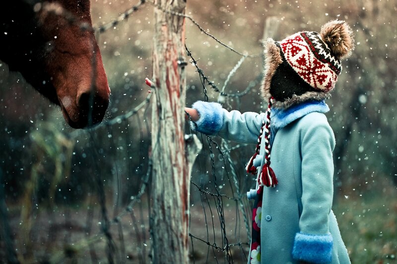 Child with Horse