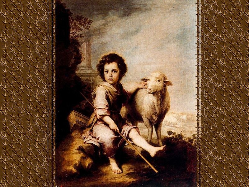 Child with Lamb